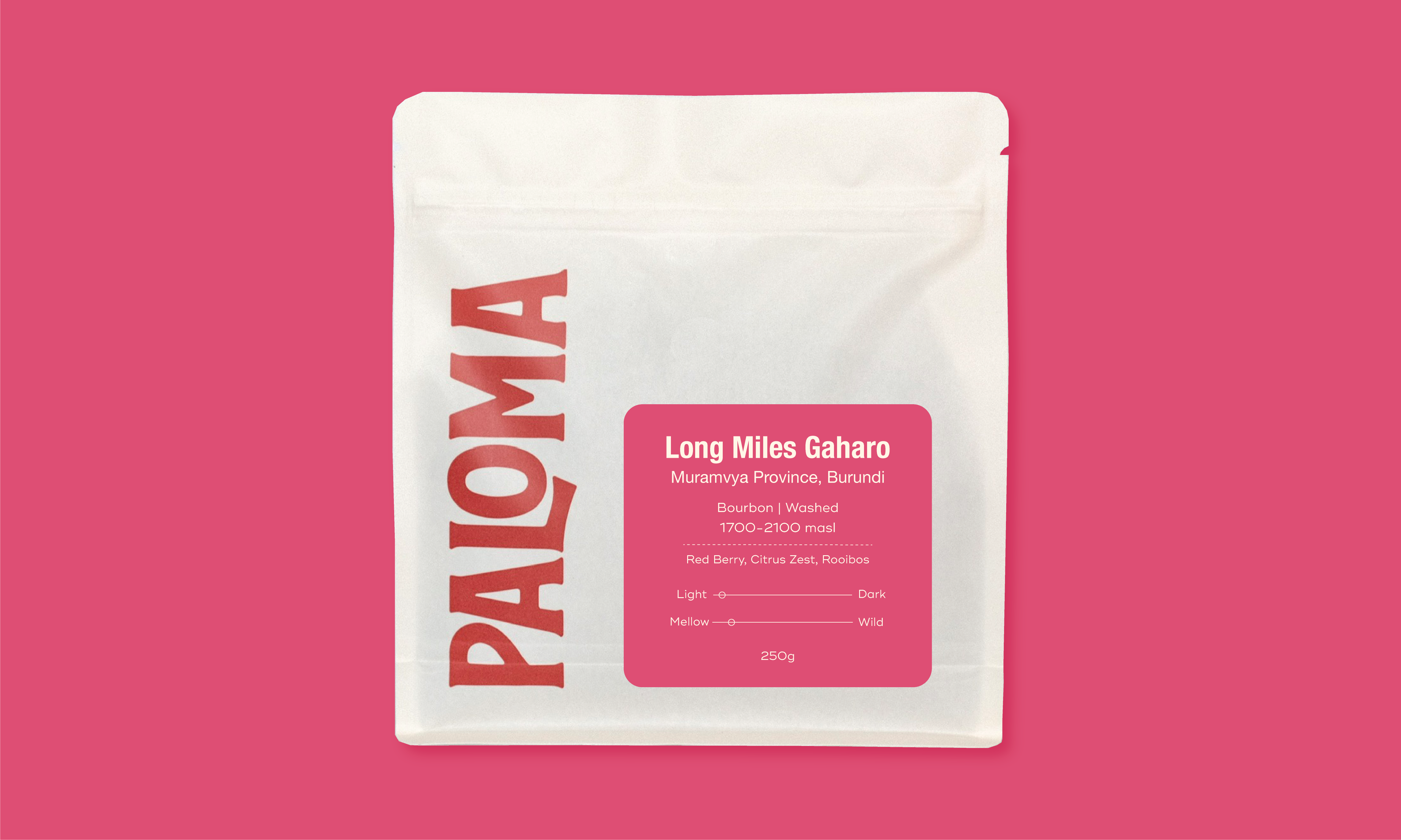 Long Miles Gaharo - Burundi – Paloma Craft Coffee